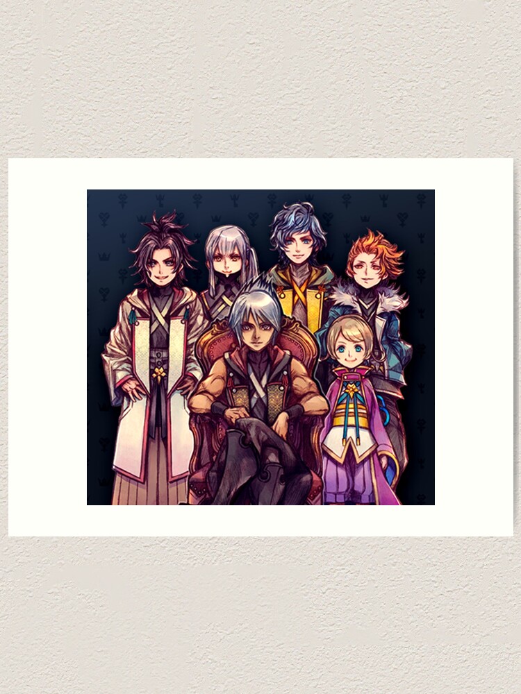 Kingdom Hearts Dark Road Artwork Art Print By Joader Redbubble