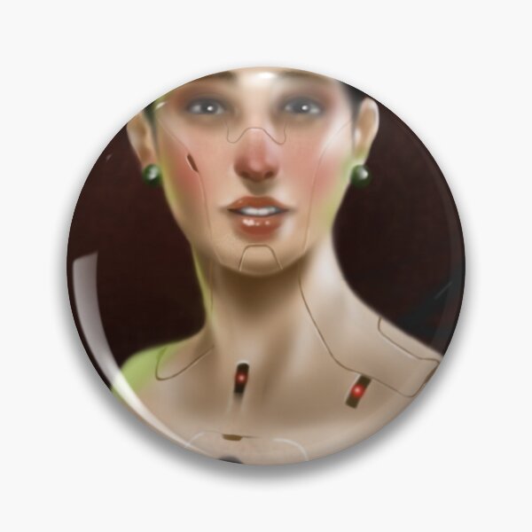 Item preview, cyberpunk lady designed and sold by hidingjerico.