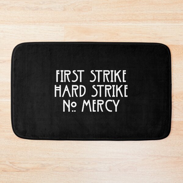 Item preview, OFFICIAL-Cobra Kai,Strike First Strike Hard No Mercy designed and sold by byemihai.