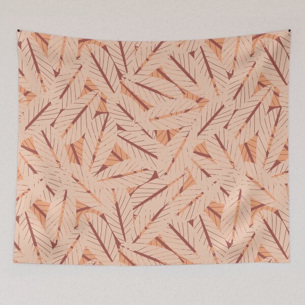 Item preview, autumn leaves pattern designed and sold by rysunki-malunki.