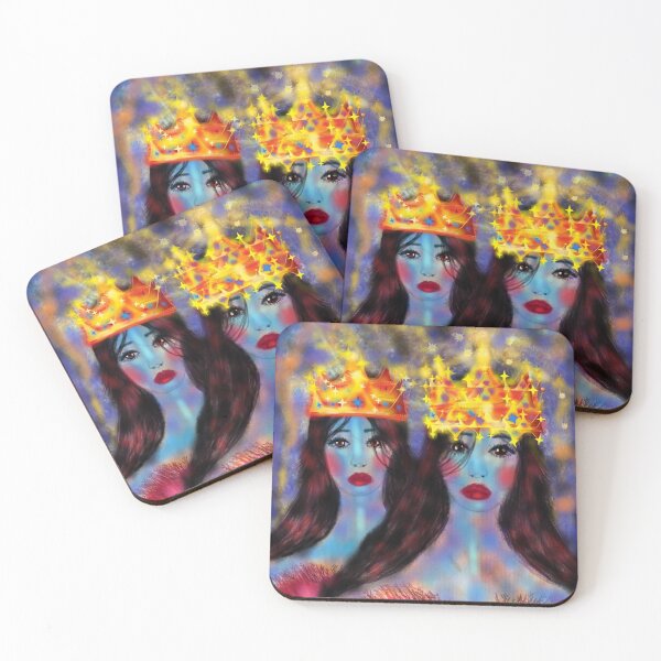 Item preview, TWIN QUEENS UNIVERSE designed and sold by IvanaKada.