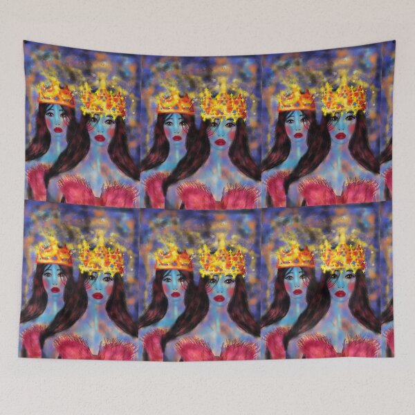 Item preview, TWIN QUEENS UNIVERSE designed and sold by IvanaKada.