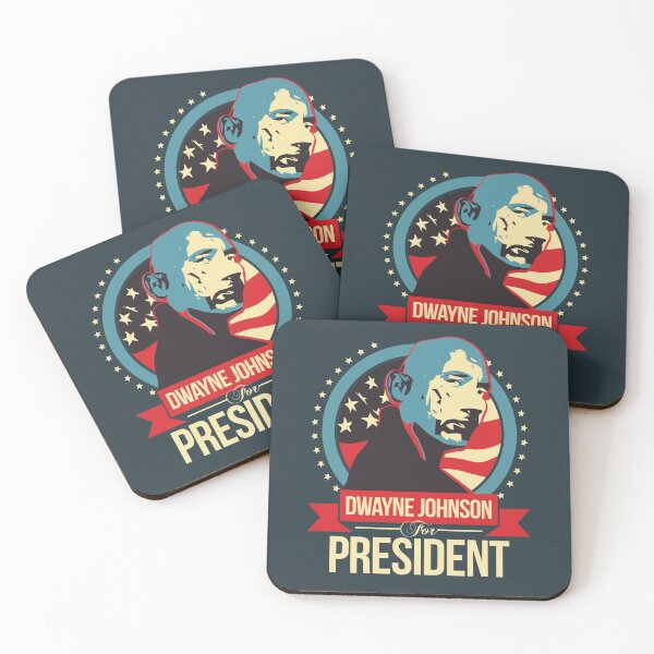 Item preview, Dwayne Johnson For President 2024 Election designed and sold by artColourized.