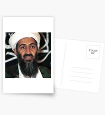 osama bun laden edgy shirt Postcards