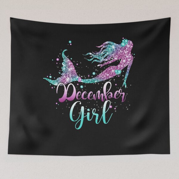 Item preview, December Girl T Shirt Mermaid Birthday Girl Gifts designed and sold by UriahKoch.