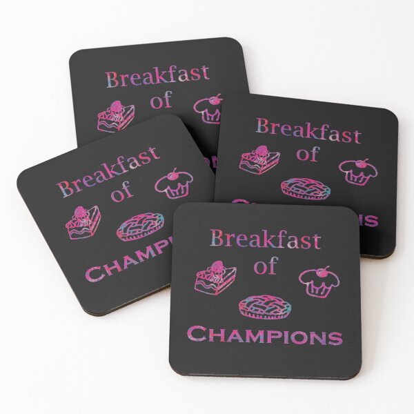 Item preview, Cascade of Colour Breakfast of Champions Sticker Pack designed and sold by AMSonArt.