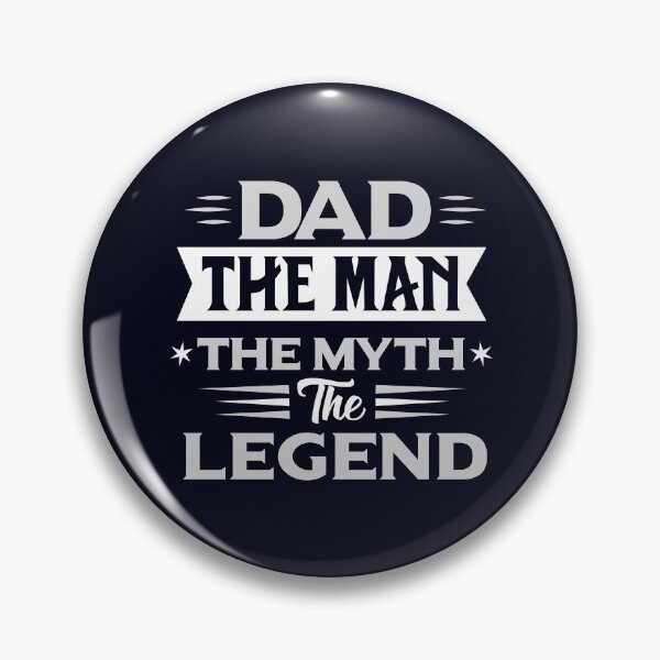 Item preview, Dad - The man, the myth, the legend designed and sold by wazoosi.