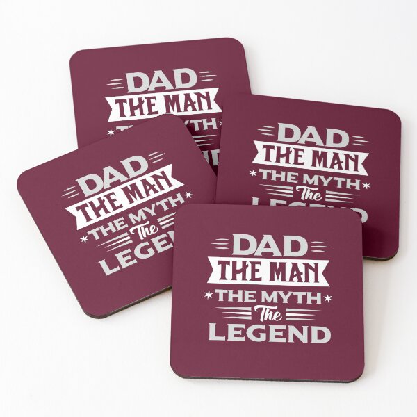 Item preview, Dad - The man, the myth, the legend designed and sold by wazoosi.