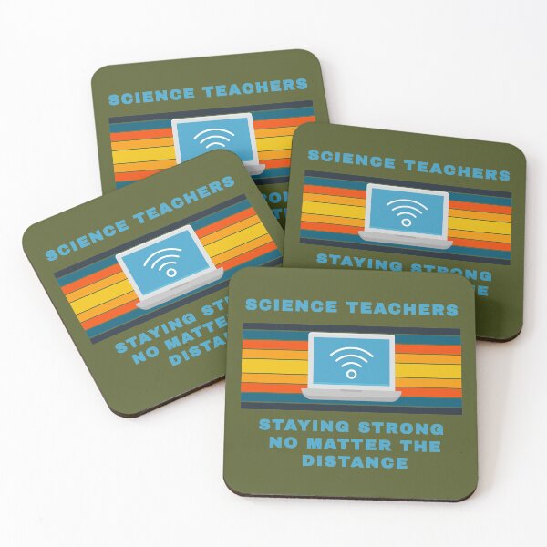 Item preview, Science Teachers Staying Strong No Matter the Distance designed and sold by WordsmithNerd.