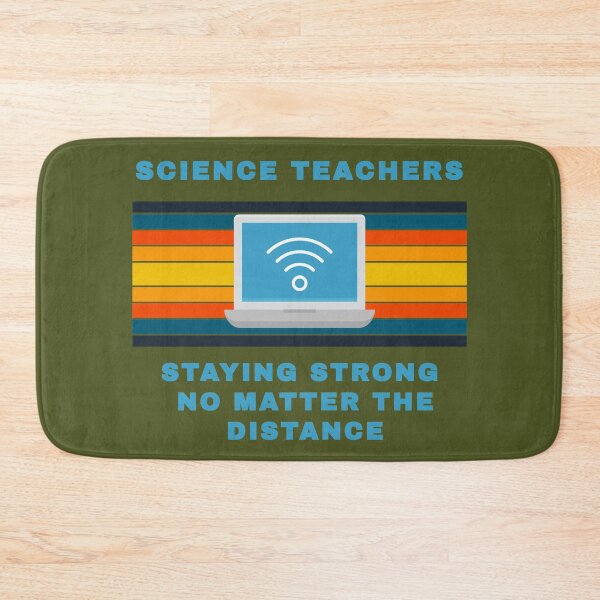 Item preview, Science Teachers Staying Strong No Matter the Distance designed and sold by WordsmithNerd.