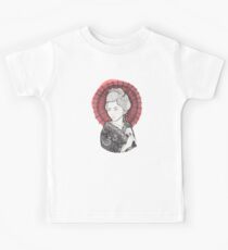 Japanese flag and Geisha Kids Tee