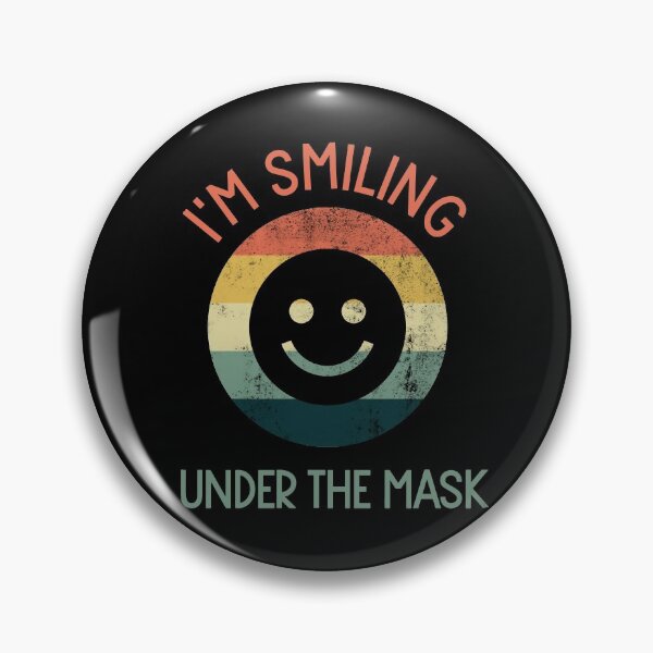 Item preview, I'm Smiling Under The Mask designed and sold by Albatrozz.