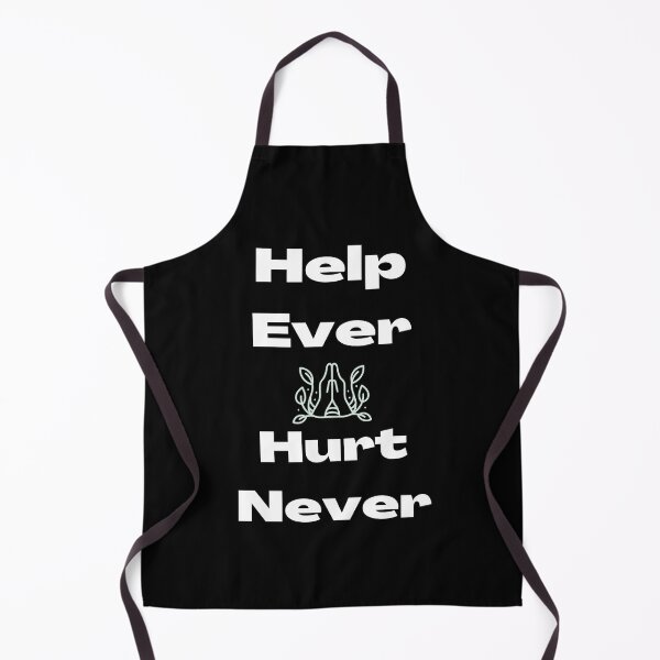 Item preview, Help Ever - Hurt Never designed and sold by TeeZoneZtore.