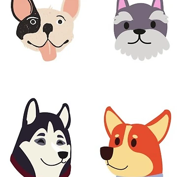 Artwork thumbnail, Dog Pattern by DomGDesign