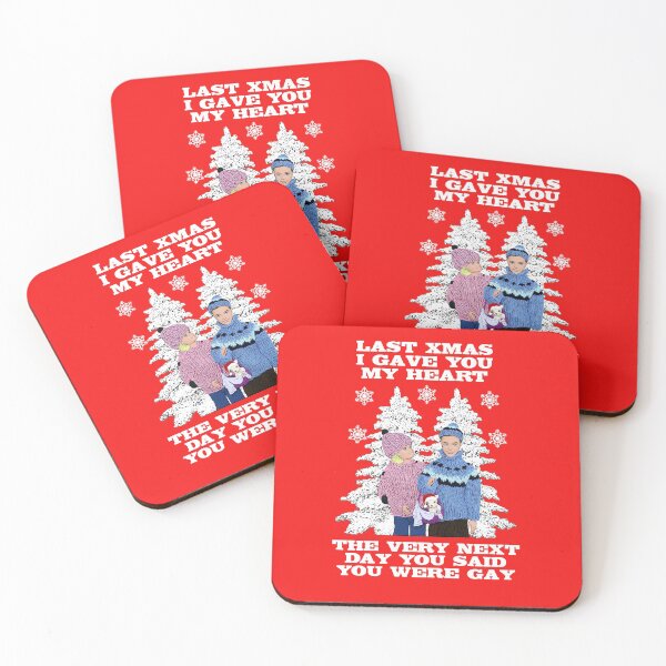 Item preview, Last Xmas I Gave You My Heart & The Very Next Day You Said You Were Gay! Gay/LGBTQ Xmas designed and sold by loveplasticpam.