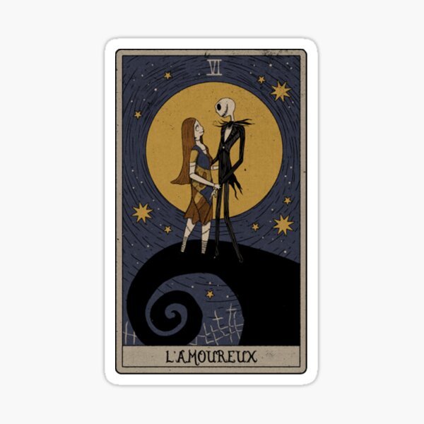 L'amoureux Nightmare Before Christmas Sticker