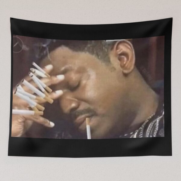 Item preview, Memes man tired smoking designed and sold by MyLittleBrend.