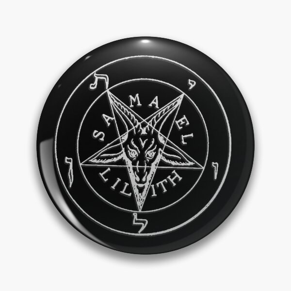 Item preview, Sigil of Baphomet | White on Black Mass | Satanic designed and sold by SatanicClothing.