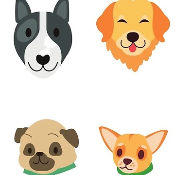 Artwork thumbnail, Dog Pattern by DomGDesign