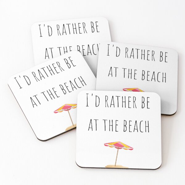 Item preview, I'd rather be at the beach designed and sold by hedgedesign.