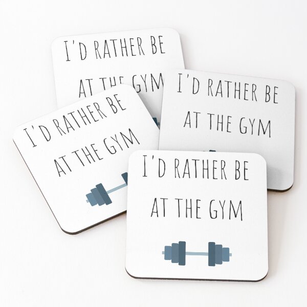 Item preview, I'd rather be at the Gym designed and sold by hedgedesign.