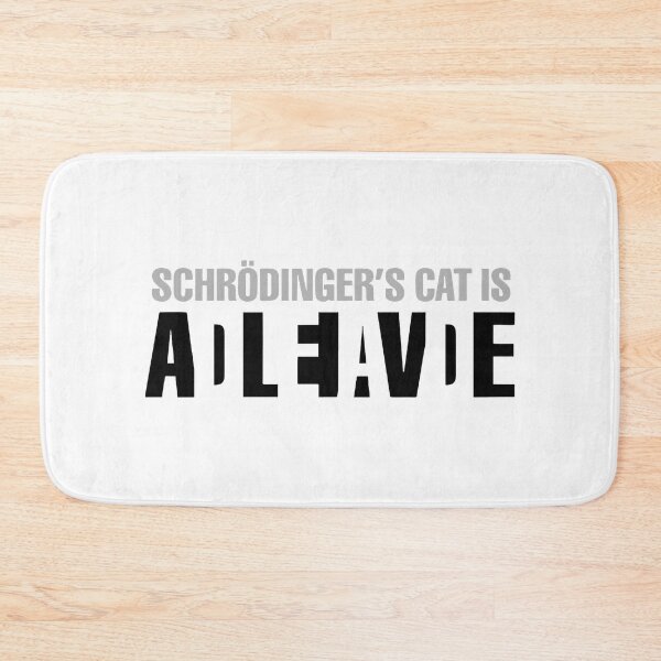 Item preview, Schrödinger's cat is ADLEIAVDE designed and sold by rebeccanunez81.
