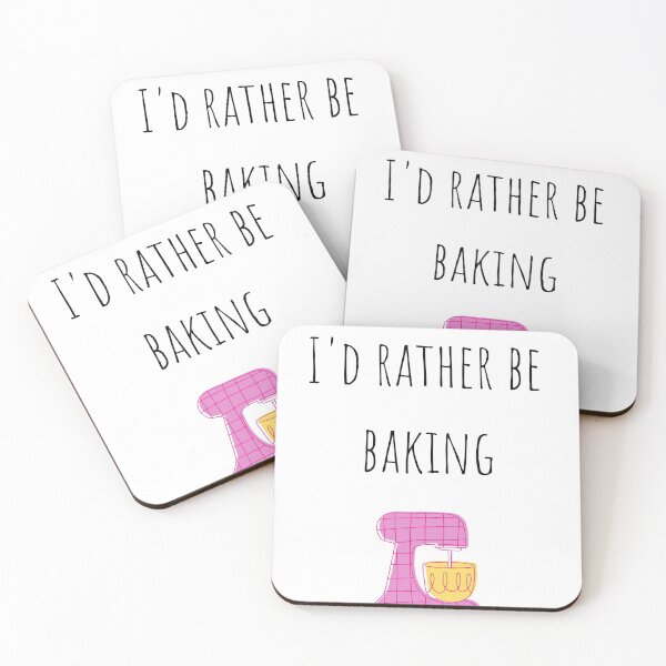 Item preview, I'd rather be baking designed and sold by hedgedesign.