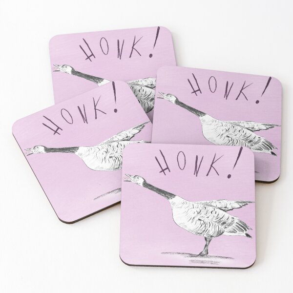 HONK! Coasters (Set of 4)