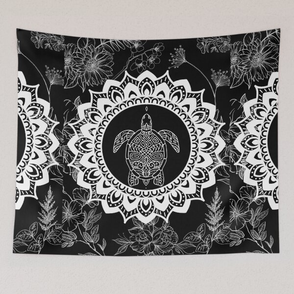 Item preview, Turtle Mandala designed and sold by HLH Designs.
