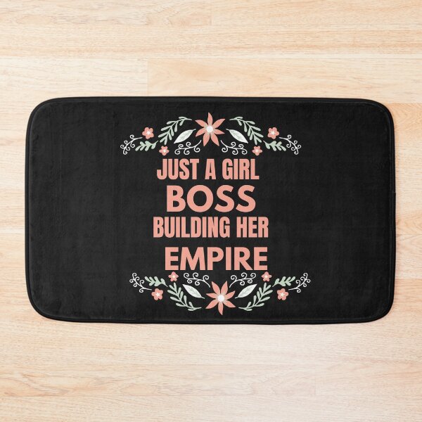 Item preview, Just a girl boss building her empire quote designed and sold by TrinityGIRL.