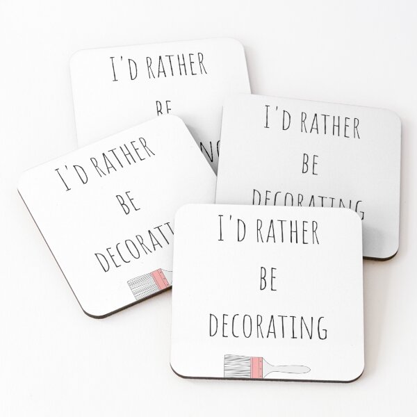 Item preview, I'd rather be decorating designed and sold by hedgedesign.