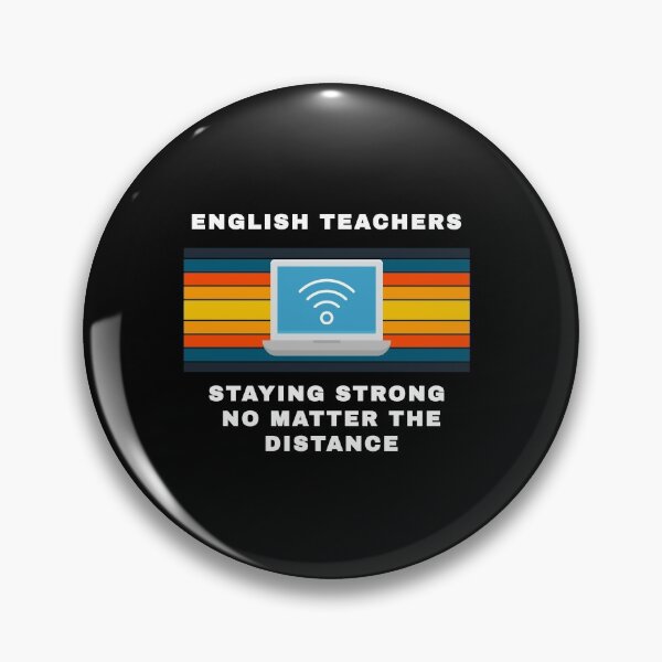 Item preview, English Teachers Staying Strong No Matter the Distance designed and sold by WordsmithNerd.