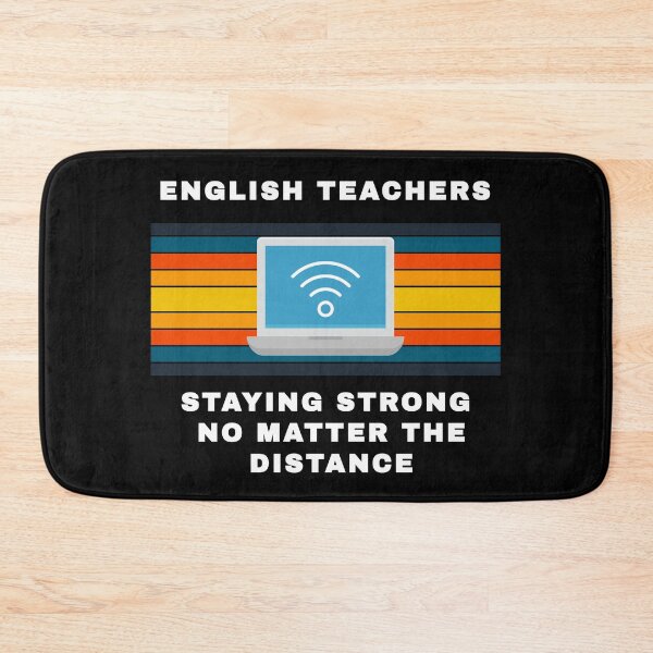 Item preview, English Teachers Staying Strong No Matter the Distance designed and sold by WordsmithNerd.