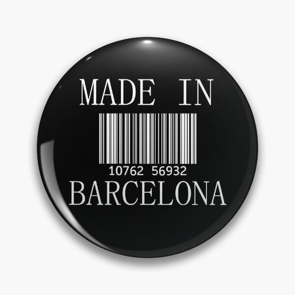 Item preview, "Made In Barcelona" Barcode (fake) designed and sold by domo85.
