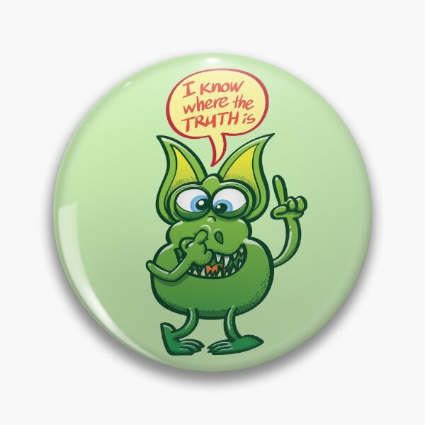 Item preview, Cool alien revealing us where the truth is by picking his nose designed and sold by Zoo-co.