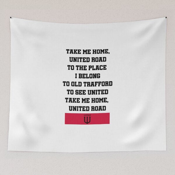 Item preview, Take me home United road - Man Utd fan Chants designed and sold by Wyverin.