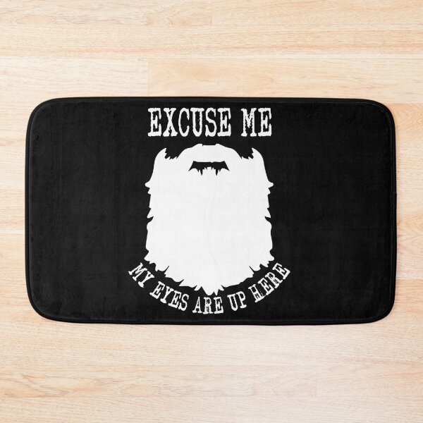 Item preview, Man beard beard white funny saying ambiguous designed and sold by tarek25.