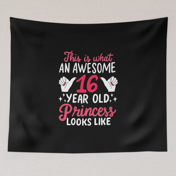 Item preview, Awesome 16 Year Old Princess 16th Birthday Gift designed and sold by haselshirt.