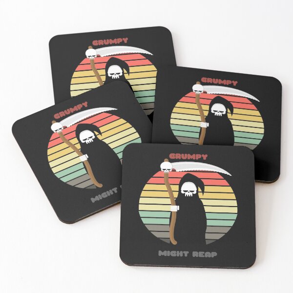 Item preview, Sunset Reaper / Grumpy, Might Reap designed and sold by Nathalie Aynié.