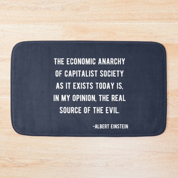 Item preview, Einstein quote on capitalism designed and sold by Zoranzi.