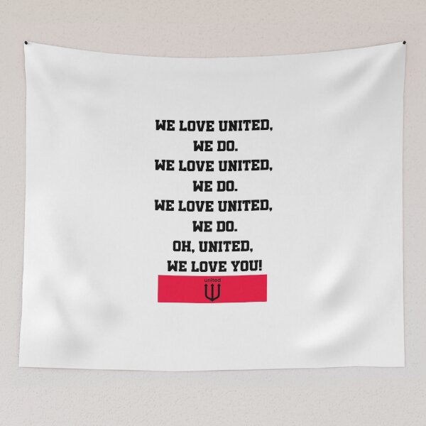 Item preview, We love United - Manchester fans Chants designed and sold by Wyverin.