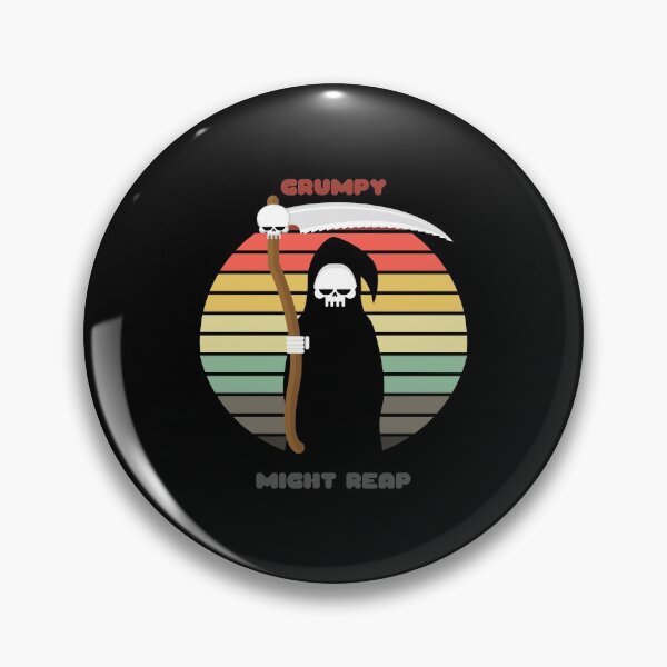 Item preview, Sunset Reaper / Grumpy, Might Reap designed and sold by Nathalie Aynié.