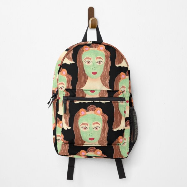 Item preview, Girl with face mask, black designed and sold by Sonderblume.