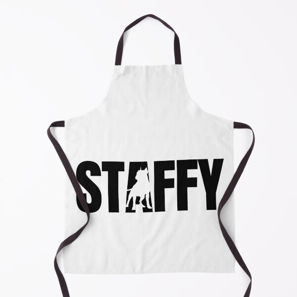 Item preview, Staffy silhouette dark designed and sold by Beyond Words.
