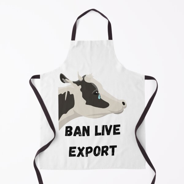 Item preview, Ban live export - vegan activism. vegetarian animal rights designed and sold by HaychGee.