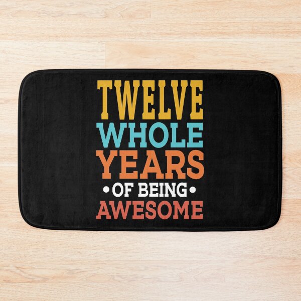 Item preview, 12th Birthday Twelve Whole Years Of Awesome 12 designed and sold by haselshirt.