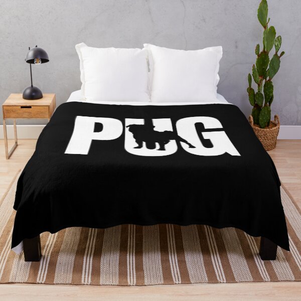 Item preview, Pug silhouette designed and sold by Beyond Words.