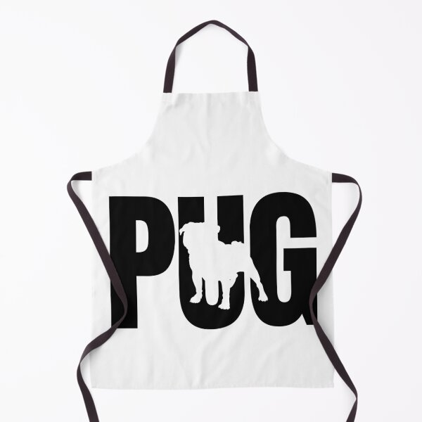 Item preview, Pug silhouette dark designed and sold by Beyond Words.