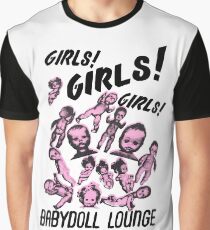 Girls! Girls! Girls! Babydoll Lounge Graphic T-Shirt