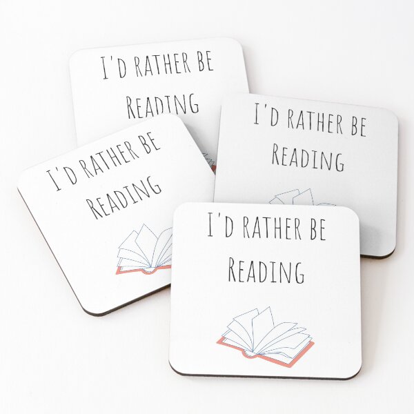 Item preview, I'd rather be reading designed and sold by hedgedesign.